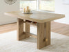 Lasinger - Rectangular Dining Room Counter Table - Light Brown Signature Design by Ashley®