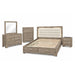 Cllisie - 5 Piece Bedroom Set With Padded Headboard Global Furniture USA