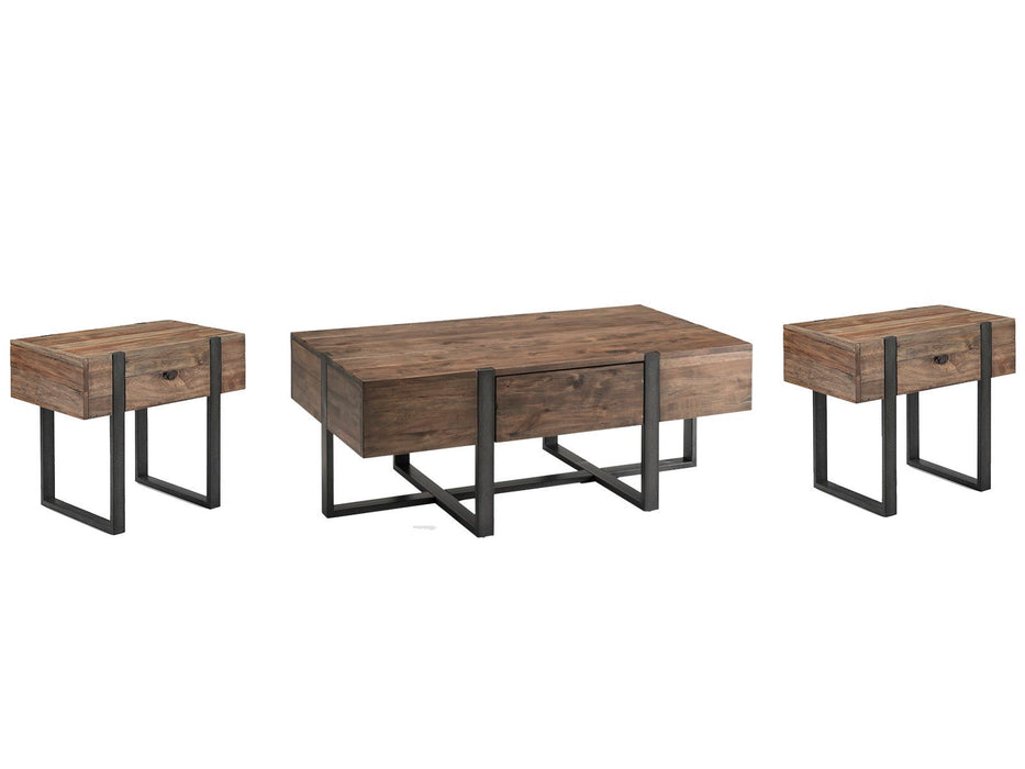Prescott - Condo Rectangular Cocktail Table Set Magnussen Furniture
