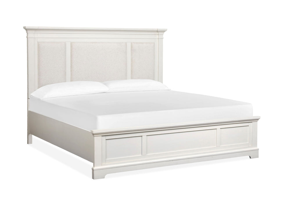 Kingston - Complete Panel Bed With Upholstered Headboard Magnussen Furniture
