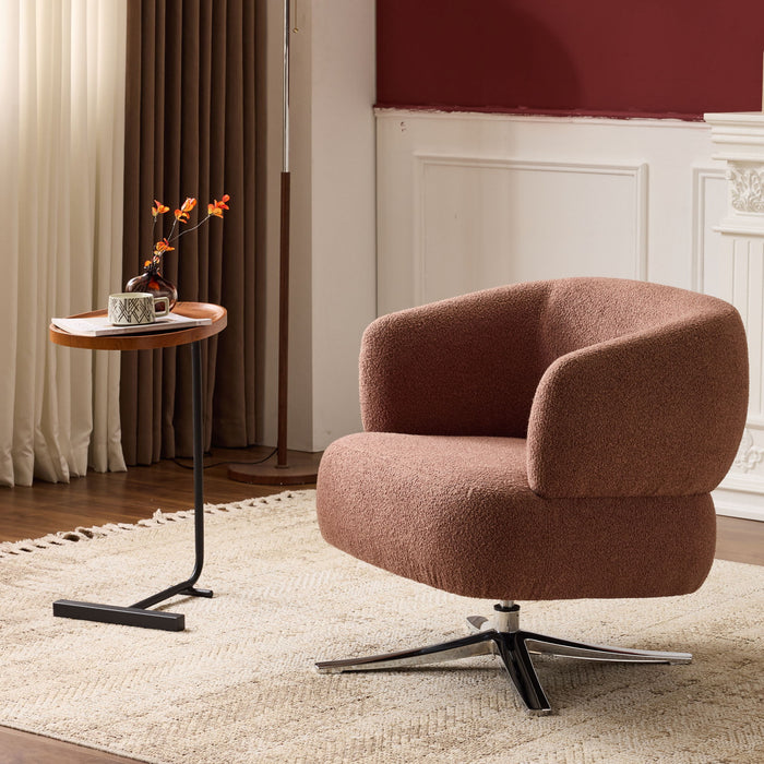 Cuddle Style Leisure Swivel Sofa Chair Home Essentials