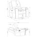 Boyce - Triple Power Swivel Recliner With Independent Adjustments Furniture Max
