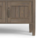 Lev - Console Table - Smoky Brown Simpli-Home