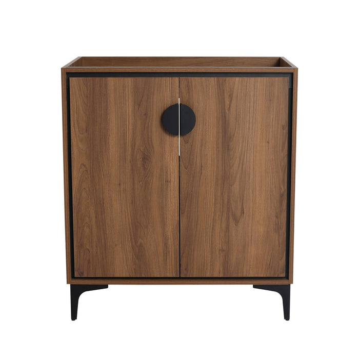 Modern Bathroom Vanity Storage Cabinet With Soft Closing Doors And Engineered Wood Construction