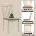 Fedele - Side Chair (Set of 2) - Cream / Tan Acme