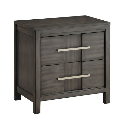Nightstand With 2 Drawers Design Home Essentials