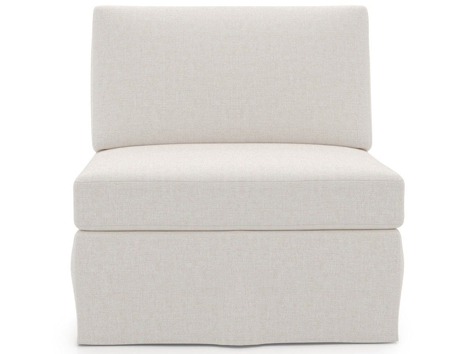 Ryman - Slipcover Armless Chair, Special Order - White Universal Furniture