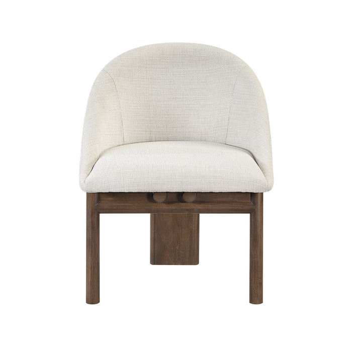 Ouida - Side Chair (Set of 2) - Beige / Brown Acme