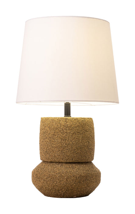 Seina - Solar Table Lamp - Natural / White Zuo Modern