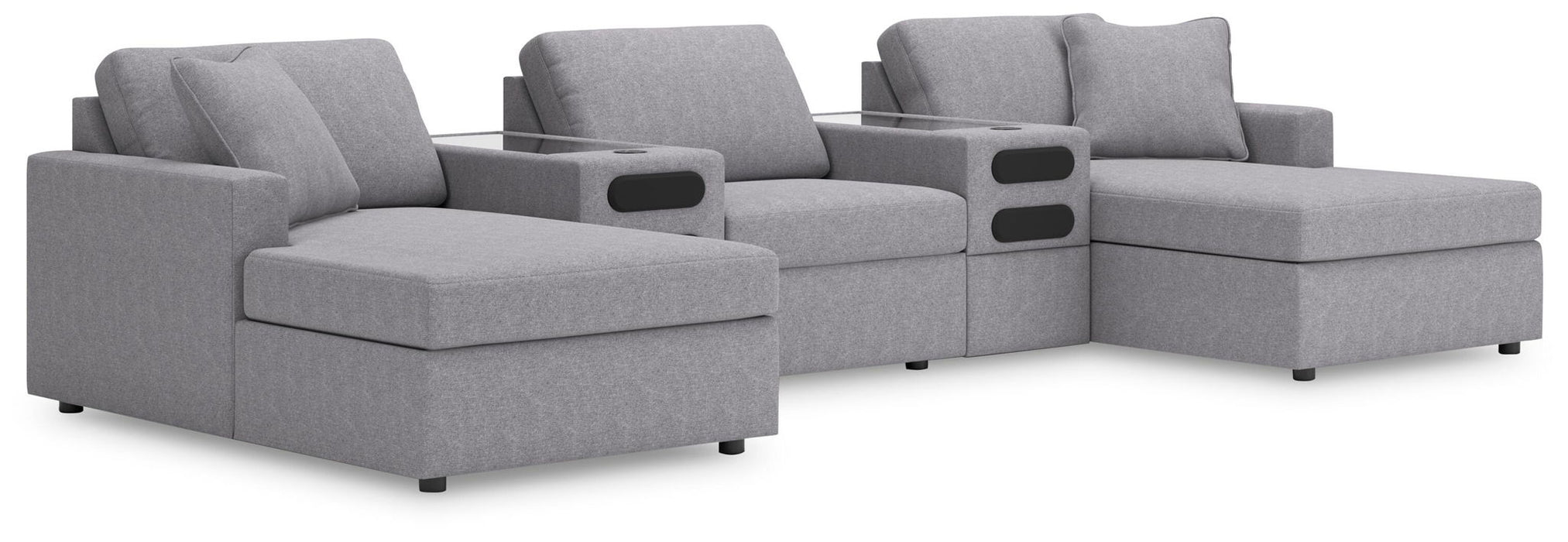 Modmax - Sectional - Granite Signature Design by Ashley®