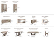 ArredoAmbra - 2 Door Glass Cabinet - Light Brown Arredoclassic Italy