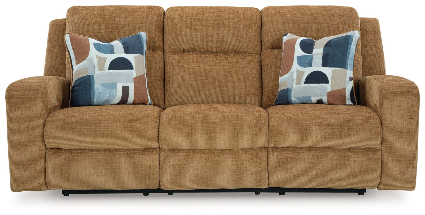 Kanlow - Reclining Sofa - Honey Signature Design by Ashley®