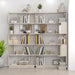 L-Shaped Corner Bookshelf Home Essentials