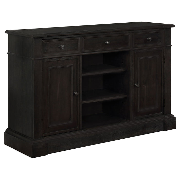 Larchmont - 3 Drawer - Dark Brown Furniture Max