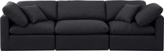 Indulge - Linen 3 Seat Modular Sofa Meridian Furniture