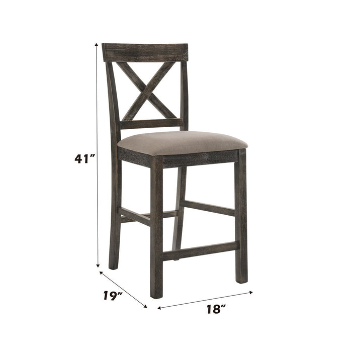 Martha II - Counter Height Chair ACME