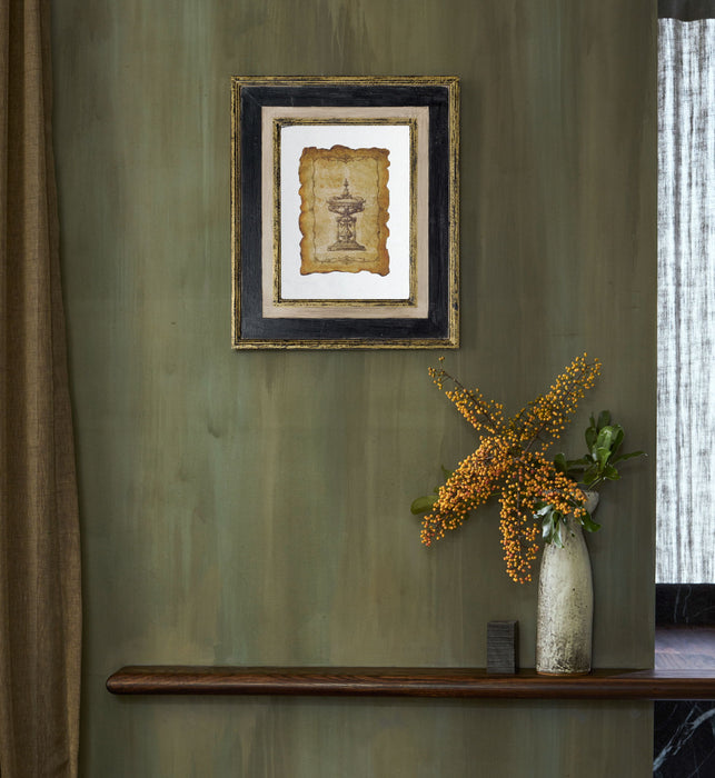 Lucian - Framed Antiqued Sculpture Print