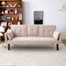 Sofa Bed With Foldable Design And Cup Holder Home Essentials