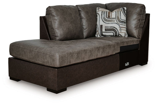 Castille Way - LAF Corner Chaise - Fossil Signature Design by Ashley®