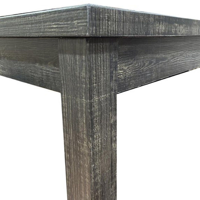 Transitional Counter Dining Set With 4 Tufted Stools Home Essentials