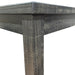 Transitional Counter Dining Set With 4 Tufted Stools Home Essentials