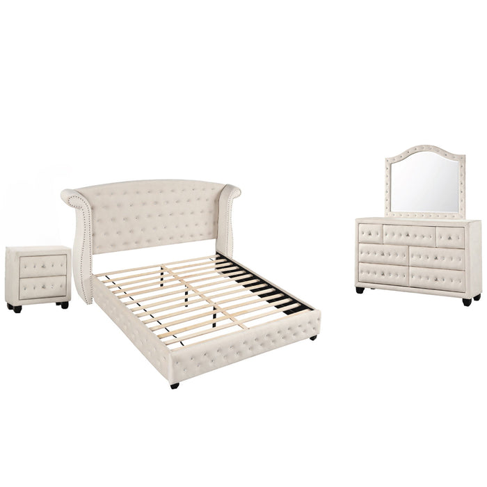 Sophia - Upholstered Bedroom Set Matrix Furniture Group