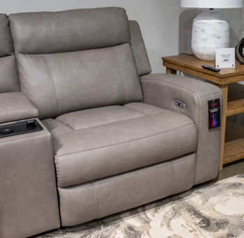 Ellis Court - RAF Zero Wall Power Recliner - Coin Signature Design by Ashley®