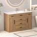 Bathroom Vanity With Abundant Storage 2 Soft Close Doors And 6 Drawers Home Essentials