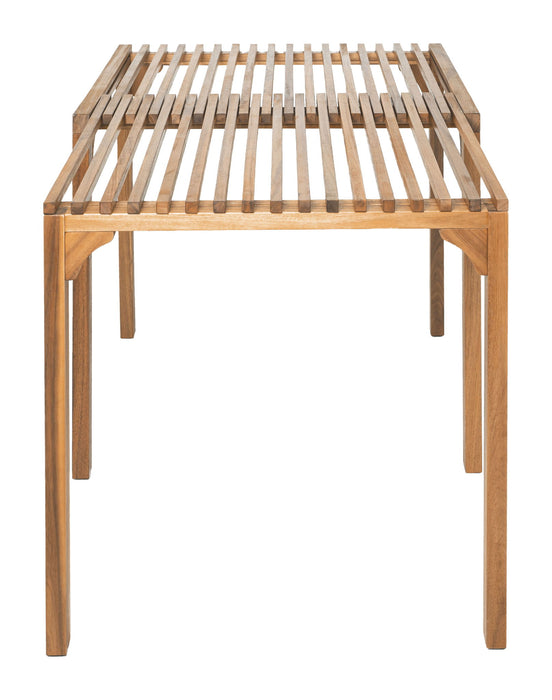 Riviera - Extendable Dining Table - Natural Zuo Modern