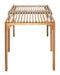 Riviera - Extendable Dining Table - Natural Zuo Modern