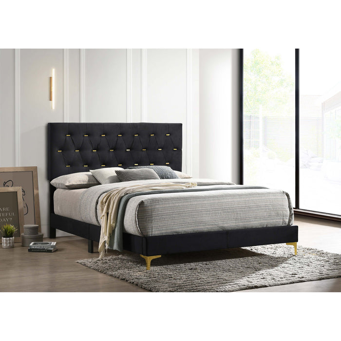 Lexie - Tufted Panel Bed Furniture Max