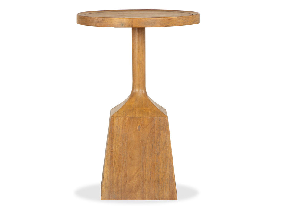 Lindon - Round Pedestal Accent End Table Magnussen Furniture