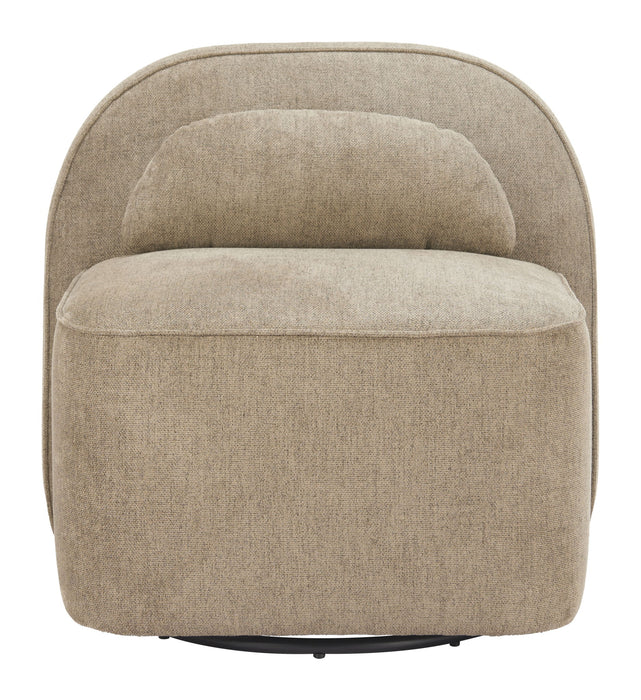 Kakao - Swivel Chair - Olive Brown Zuo Modern