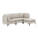 Upholstered Modular Sectional & Tall Legs Home Essentials