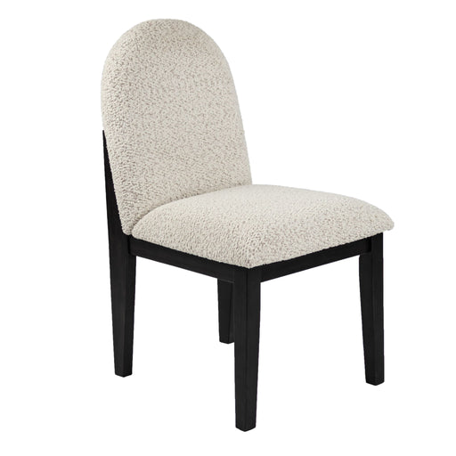 Dining Upholstered Side Chair (Set of 2) - Black / White Home Essentials