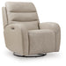 Motion-Max - Swivel Glider Power Recliner - Stonewash Signature Design by Ashley®