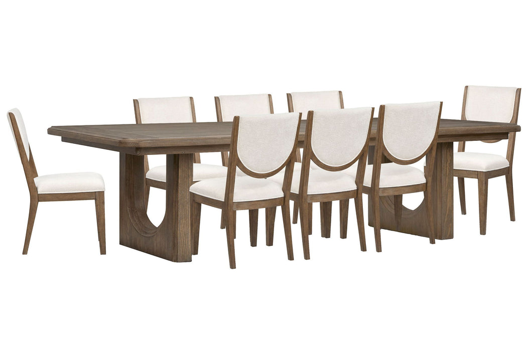 Westbourne - Extendable Trestle Dining Table Set Magnussen Furniture