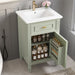 Bathroom Vanity With Sink, Adjustable Shelf, Tilt-Out Drawer Hearth and Haven