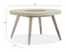 Lenox - Round Dining Table - Warm Silver Magnussen Furniture