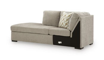 Bridgepoint - LAF Corner Chaise - Stone Signature Design by Ashley®