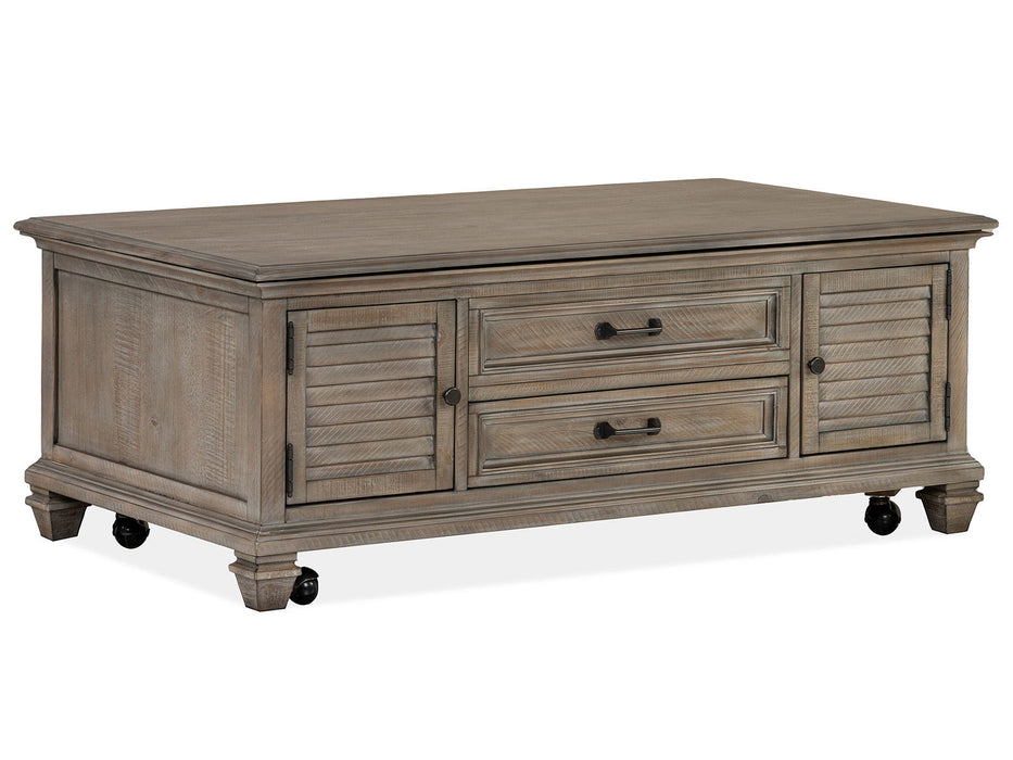 Lancaster - Lift Top Storage Cocktail Table Set Magnussen Furniture