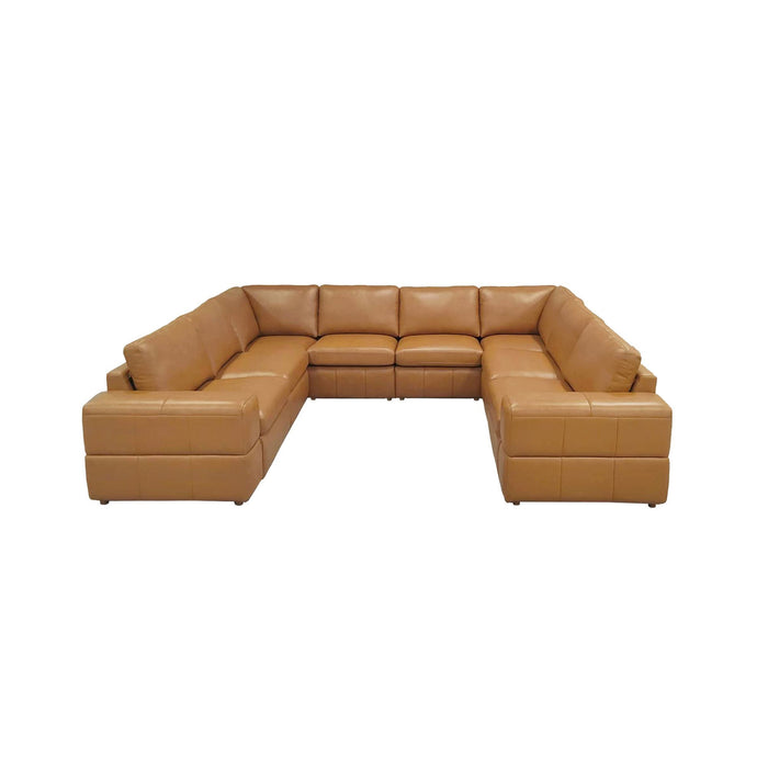 Upholstered Large Arms Sectional With Recliner Seats Home Essentials