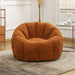 Bean Bag Chair, Lazy Sofa For Living Room - Orange Home Essentials