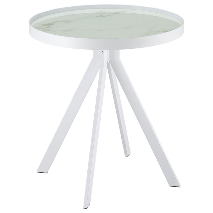 Shayne - Round Top End Table Furniture Max