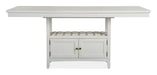 Heron Cove - Counter Table - Chalk White Magnussen Furniture