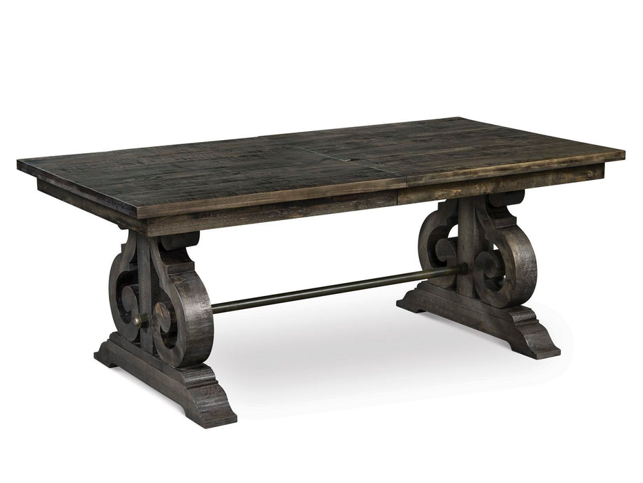 Bellamy - Rectangular Dining Table Base And Butterfly Panels - Peppercorn Magnussen Furniture