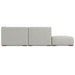 Rex - Handcrafted Sectional Sofa And Ottoman Simpli-Home
