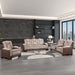 Bruno - Power Reclining Living Room Set With LED Lighting Matrix Furniture Group
