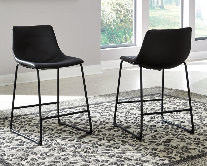 Centiar - Upholstered Barstool (Set of 2) Signature Design by Ashley®
