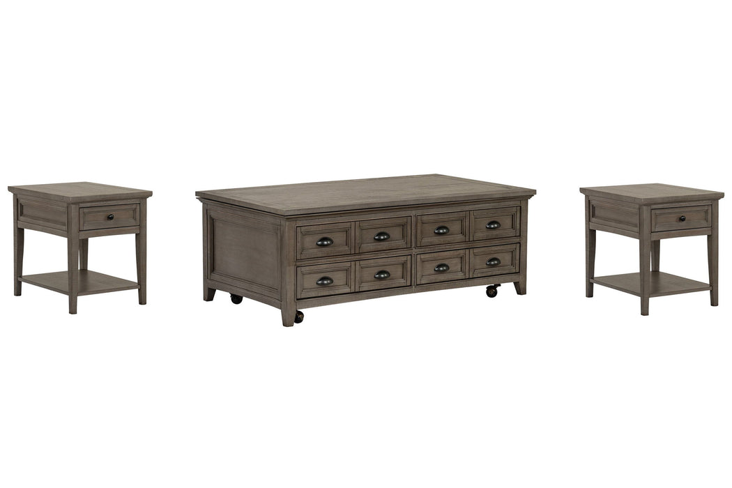 Paxton Place - Lift Top Storage Caster Cocktail Table Set Magnussen Furniture